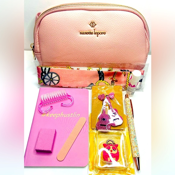 Accessories - NANETTE LEPORE BELT BAG + 9 ITEMS pink theme